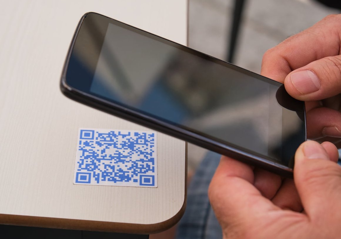 local business flyer qr code